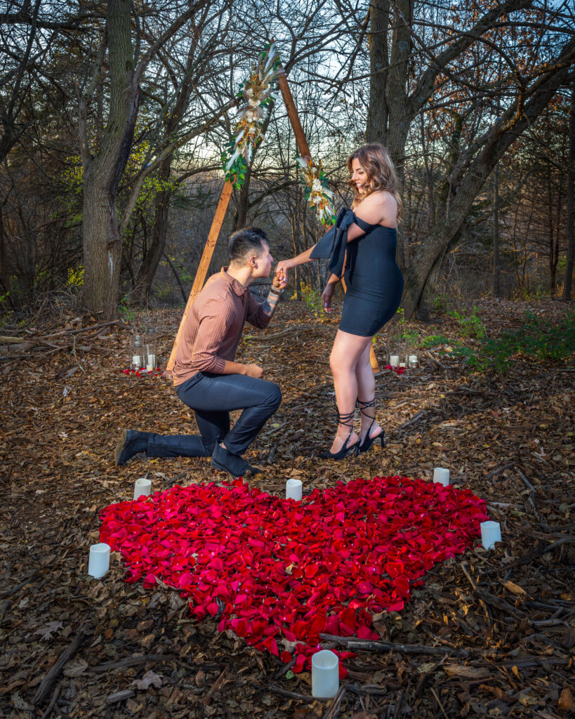Galena Proposal at Tacktics by Amy May Photography