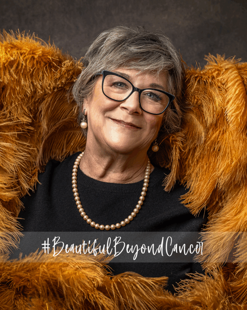 Studio Portrait of Breast Cancer Survivor