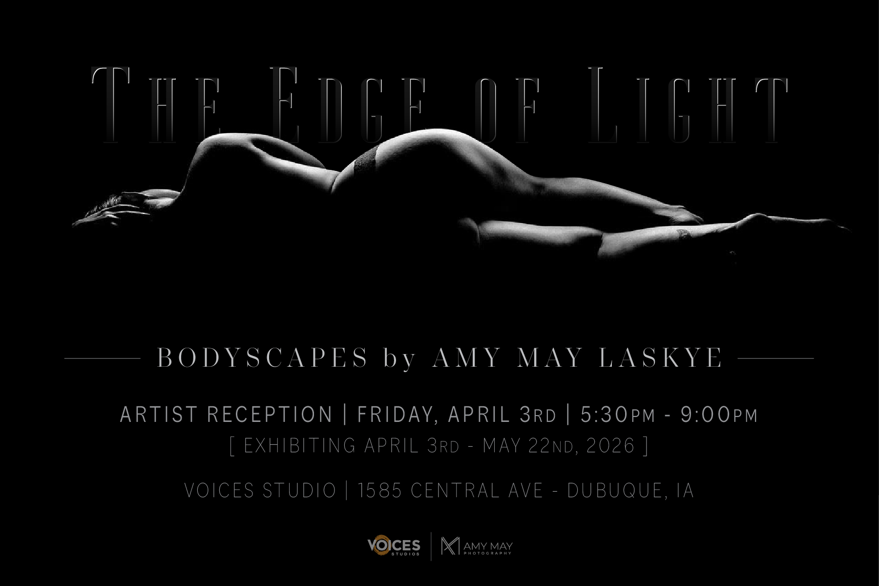 The Edge of Light Exhibition of Bodyscape Photography